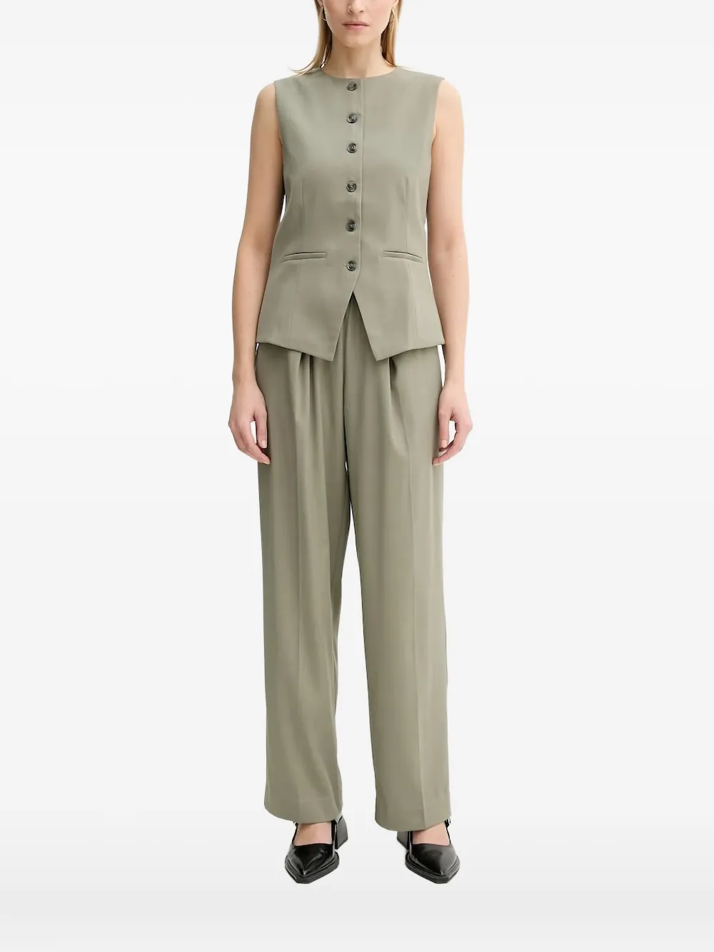 Жилет Saruma без рукавов Samsoe Samsoe, зеленый
Жилет Saruma без рукавов Samsoe Samsoe, зеленый