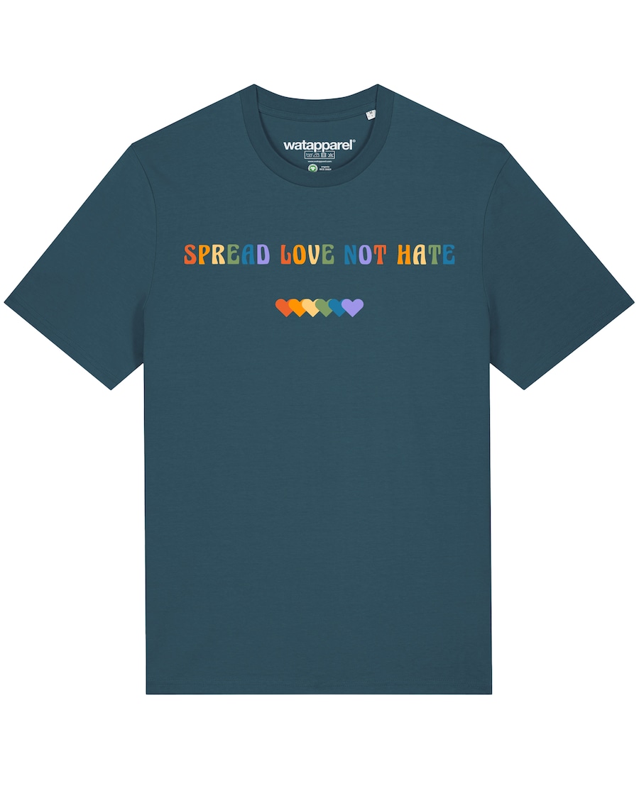 Рубашка Watapparel Spread Love not Hate, синий
Рубашка Watapparel Spread Love not Hate, синий