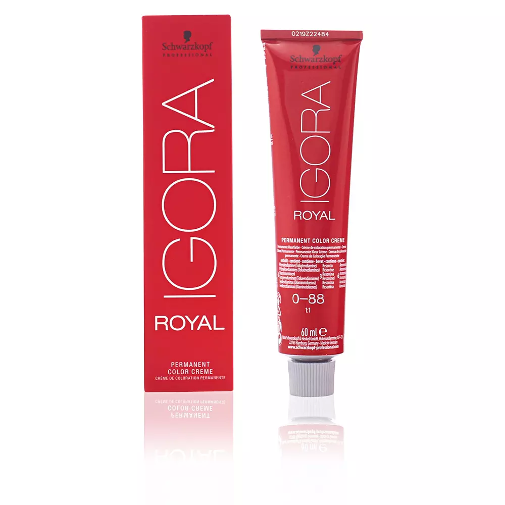 Краска для волос Igora royal permanent color creme Schwarzkopf, цвет 0-88, 60 мл.
Краска для волос Igora royal permanent color creme Schwarzkopf, цвет 0-88, 60 мл.