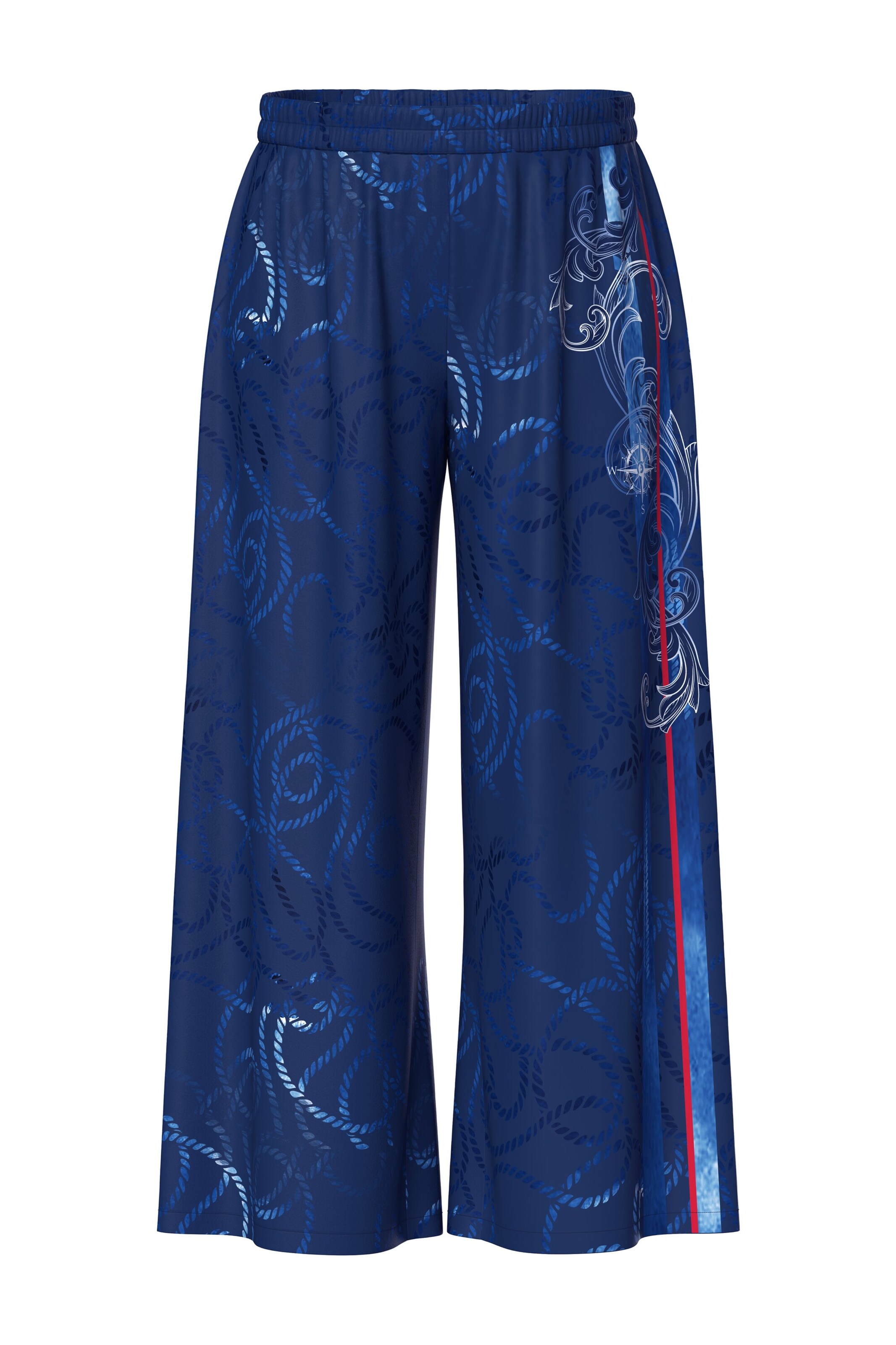 Ulla Popken Штаны свободного кроя в синем, темно-синем цвете
Ulla Popken Штаны свободного кроя в синем, темно-синем цвете