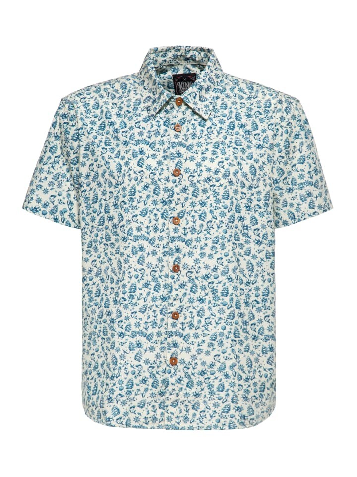 Рубашка King Kerosin, цвет offwhite
Рубашка King Kerosin, цвет offwhite