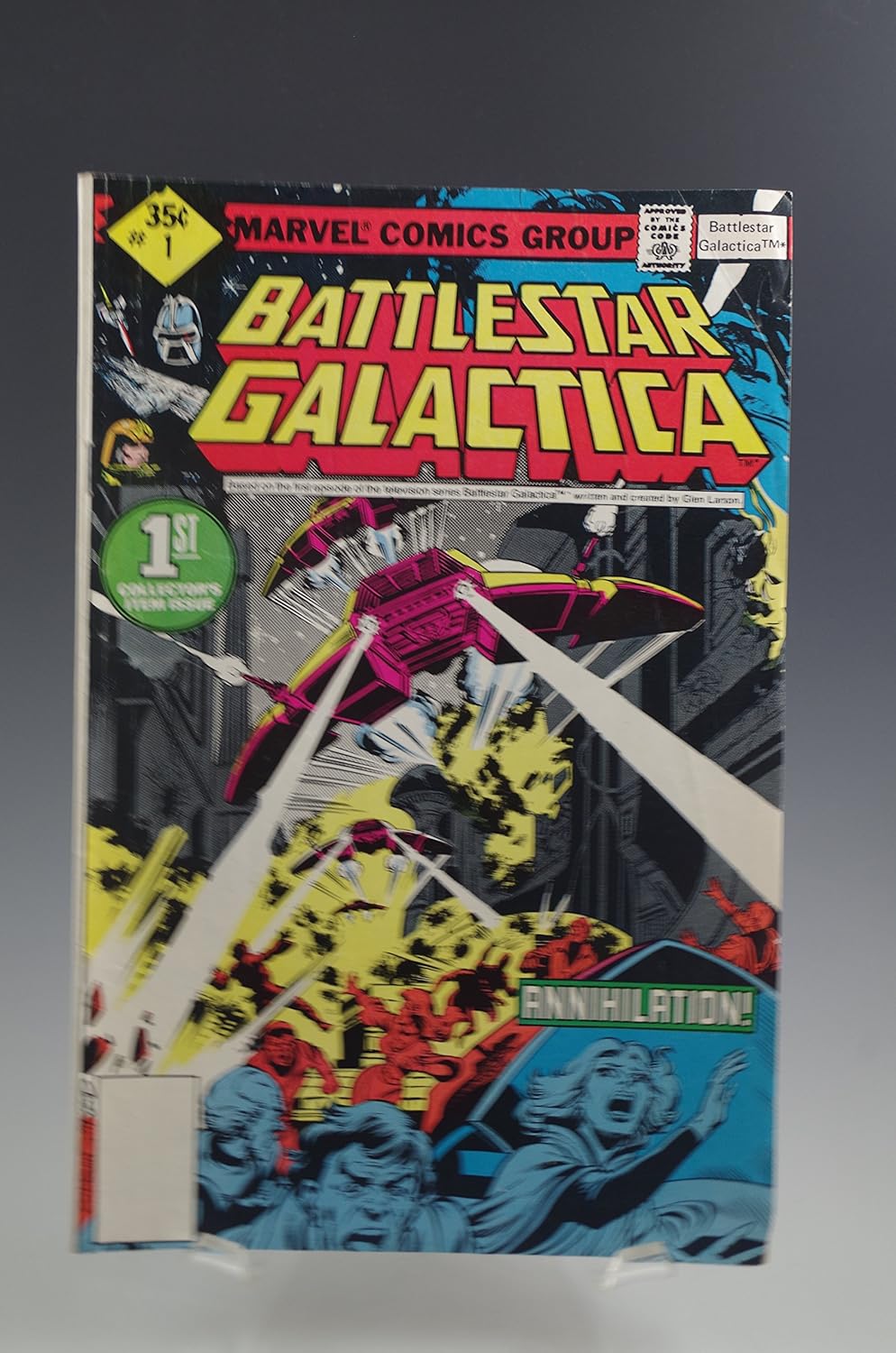 Battlestar Galactica #1 Marvel (MARVEL)
Battlestar Galactica #1 Marvel (MARVEL)