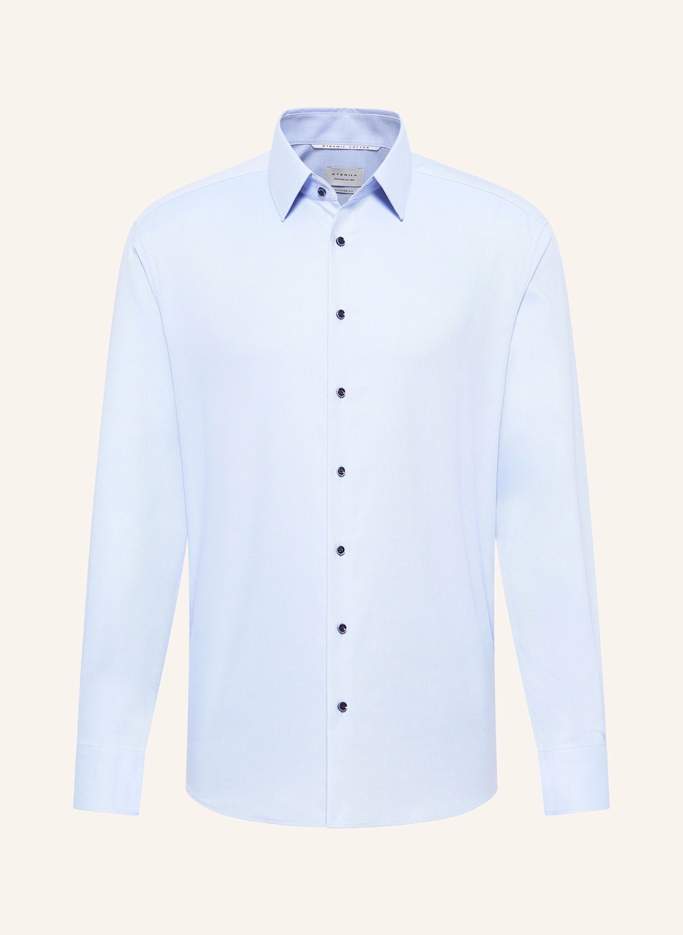 Современная рубашка Eterna, голубой
Современная рубашка Eterna, голубой
