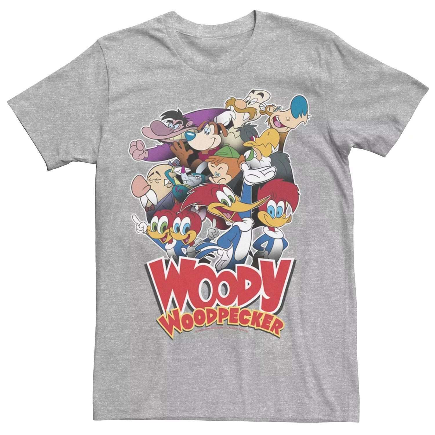 Мужская винтажная футболка с плакатом Woody Woodpecker Group Shot Licensed Character
Мужская винтажная футболка с плакатом Woody Woodpecker Group Shot Licensed Character