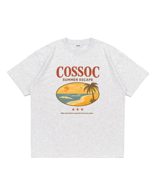 Футболка с коротким рукавом, летняя, бренд COSO, светло-серая
Футболка с коротким рукавом, летняя, бренд COSO, светло-серая