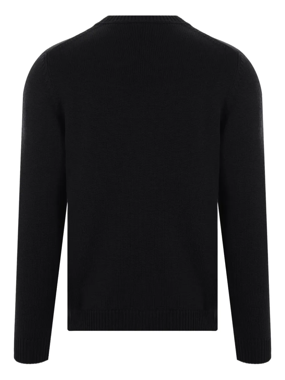 Свитер из шерсти мериноса Roberto Collina, черный 
Свитер из шерсти мериноса Roberto Collina, черный