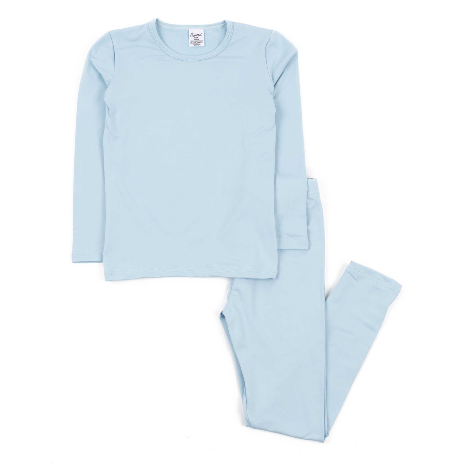 Детские двухсекционные термопижамы, классические однотонные Leveret, цвет Light Blue
Детские двухсекционные термопижамы, классические однотонные Leveret, цвет Light Blue