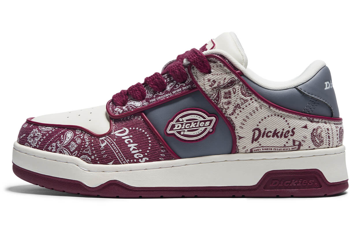 Dickies Модные винтажные низкие кроссовки для скейтбординга с узором пейсли, мужские, белые, красные
Dickies Модные винтажные низкие кроссовки для скейтбординга с узором пейсли, мужские, белые, красные