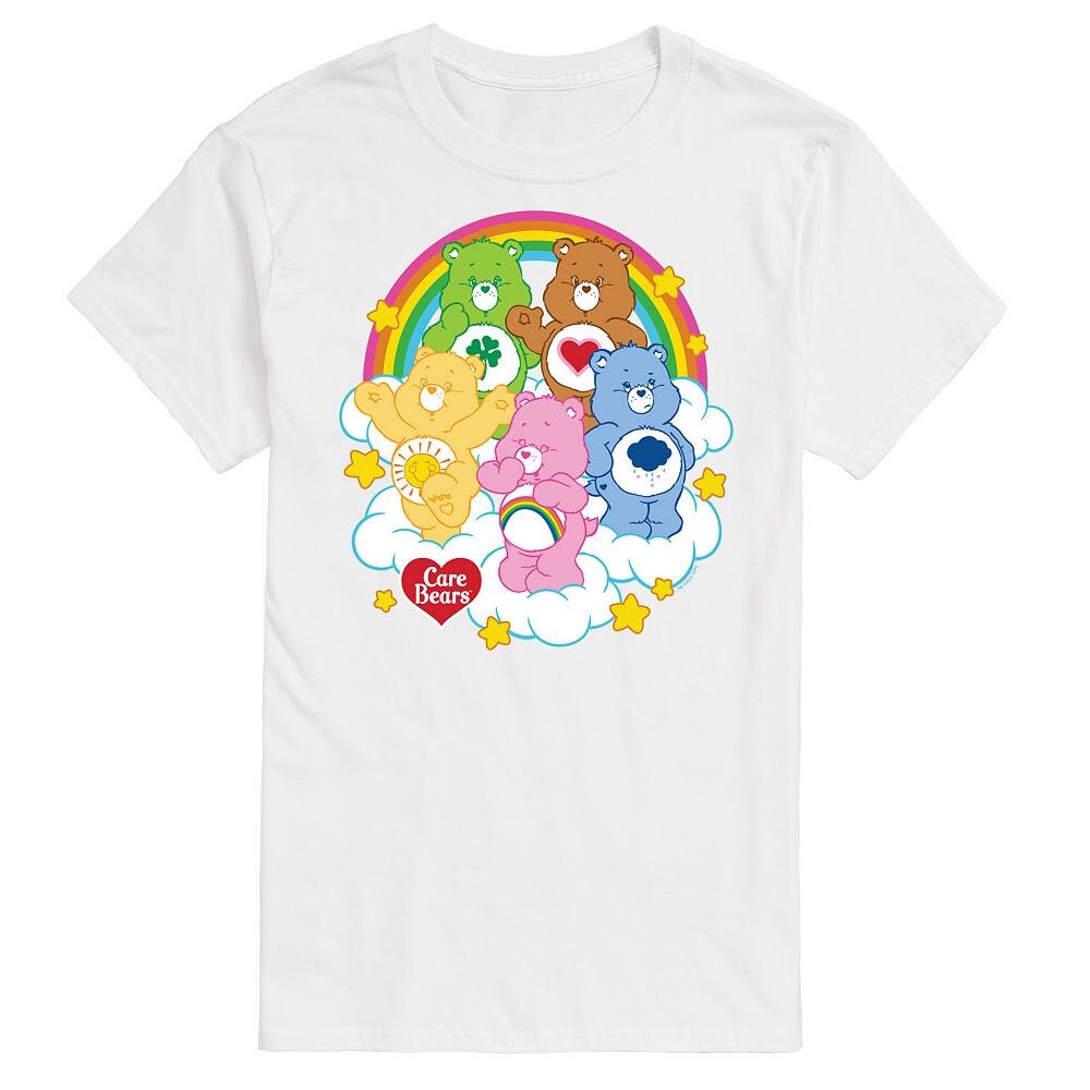 Мужская футболка Care Bears Group On Cloud с графическим рисунком Licensed Character, белый
Мужская футболка Care Bears Group On Cloud с графическим рисунком Licensed Character, белый