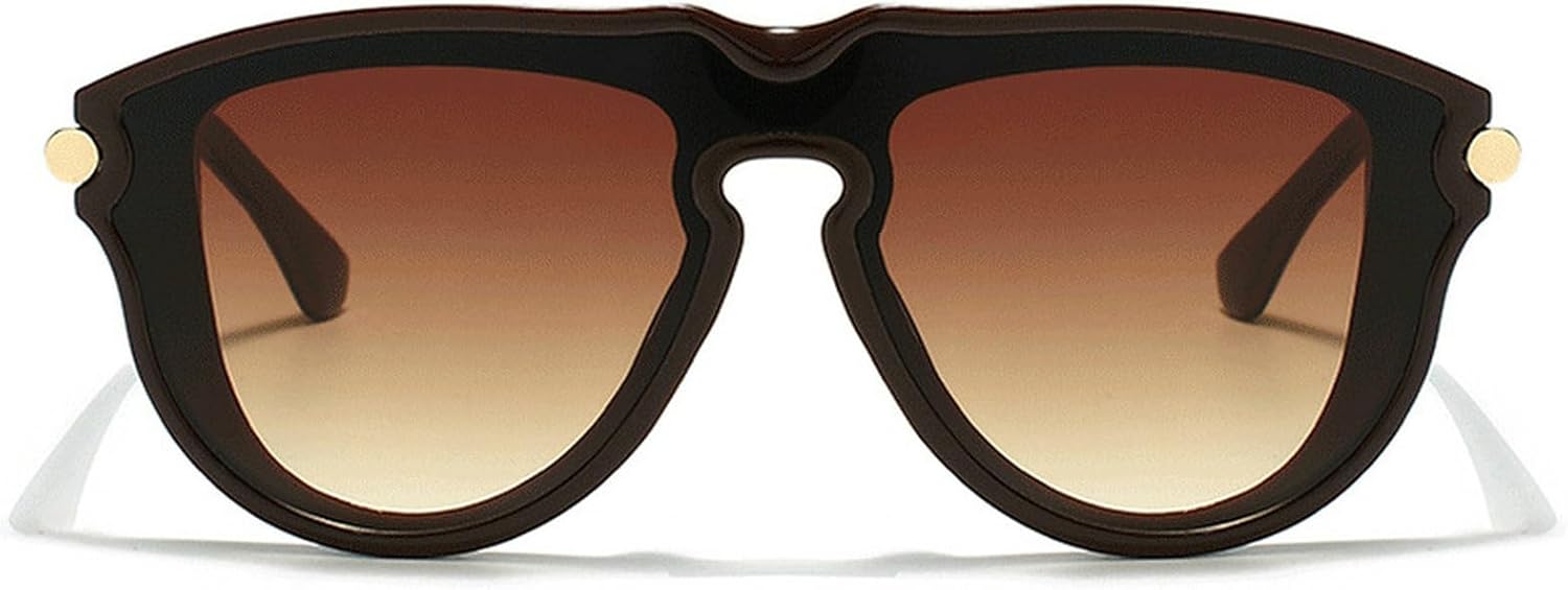 Модные большие солнцезащитные очки-пилот для женщин и мужчин, ретро-очки с градиентным переходом цвета, винтажные солнцезащитные очки для женщин 2025 года mincl, Brown
Модные большие солнцезащитные очки-пилот для женщин и мужчин, ретро-очки с градиентным переходом цвета, винтажные солнцезащитные очки для женщин 2025 года mincl, Brown