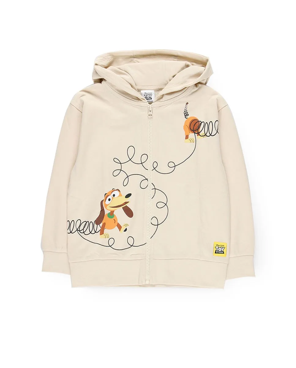 Толстовка с капюшоном на молнии Boboli, бежевый
Толстовка с капюшоном на молнии Boboli, бежевый