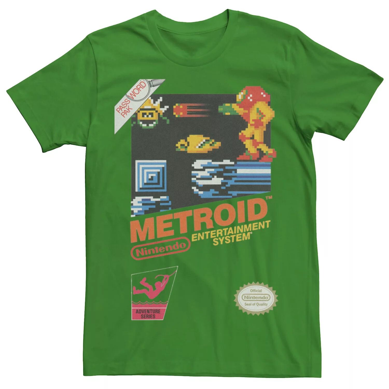 Мужская винтажная футболка с обложкой в стиле ретро для Nintendo NES Metroid Licensed Character
Мужская винтажная футболка с обложкой в стиле ретро для Nintendo NES Metroid Licensed Character