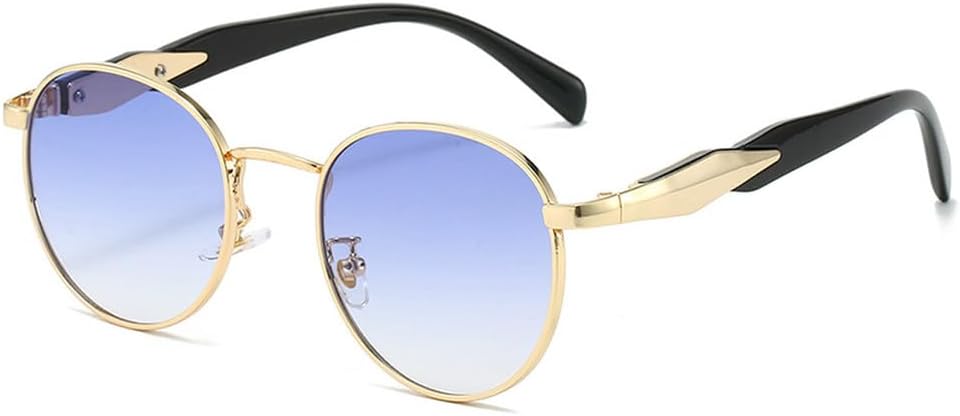 Популярные модные овальные солнцезащитные очки для женщин, прозрачные градиентные линзы, защита от УФ-излучения UV400, трендовые солнцезащитные очки для мужчин TKKTLLT, Golden Blue Gradient
Популярные модные овальные солнцезащитные очки для женщин, прозрачные градиентные линзы, защита от УФ-излучения UV400, трендовые солнцезащитные очки для мужчин TKKTLLT, Golden Blue Gradient