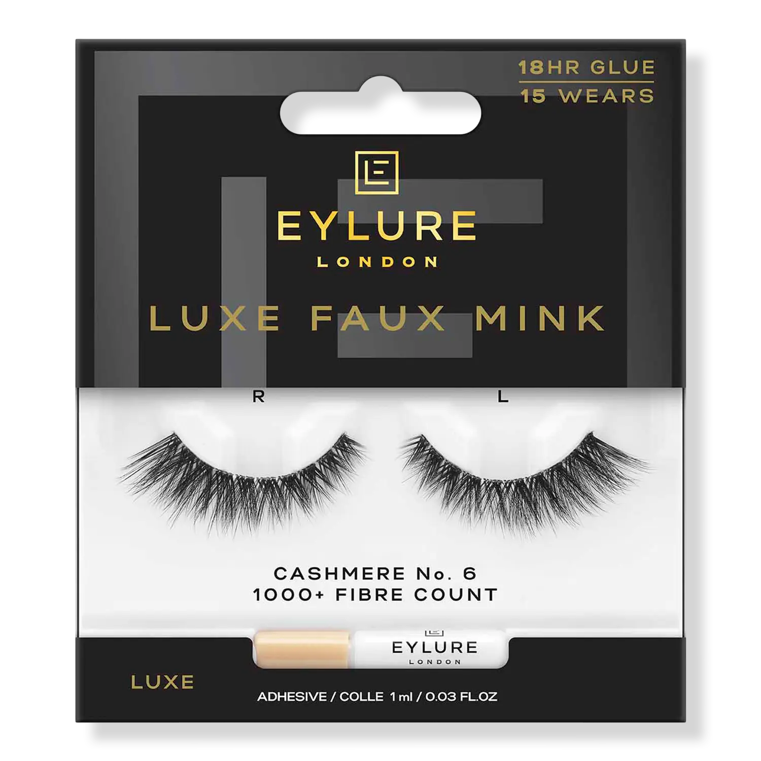 Накладные ресницы Luxe Cashmere, № 6 Eylure
Накладные ресницы Luxe Cashmere, № 6 Eylure