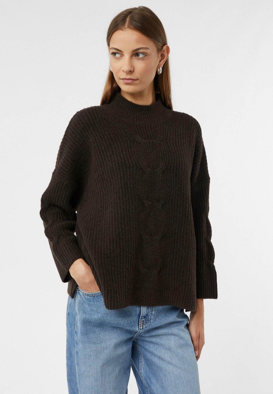 Джемпер comma Jumper, Dunkelbraun/Brown
Джемпер comma Jumper, Dunkelbraun/Brown
