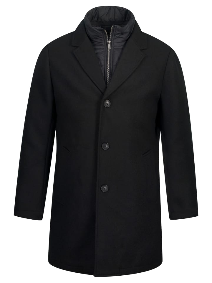 Короткое пальто черного цвета JP1880
Короткое пальто черного цвета JP1880