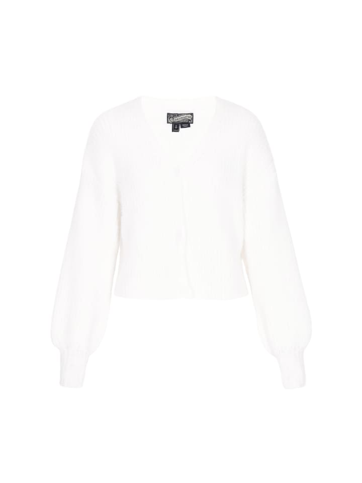 Женский кардиган цвета слоновая кость DreiMaster Vintage
Женский кардиган цвета слоновая кость DreiMaster Vintage