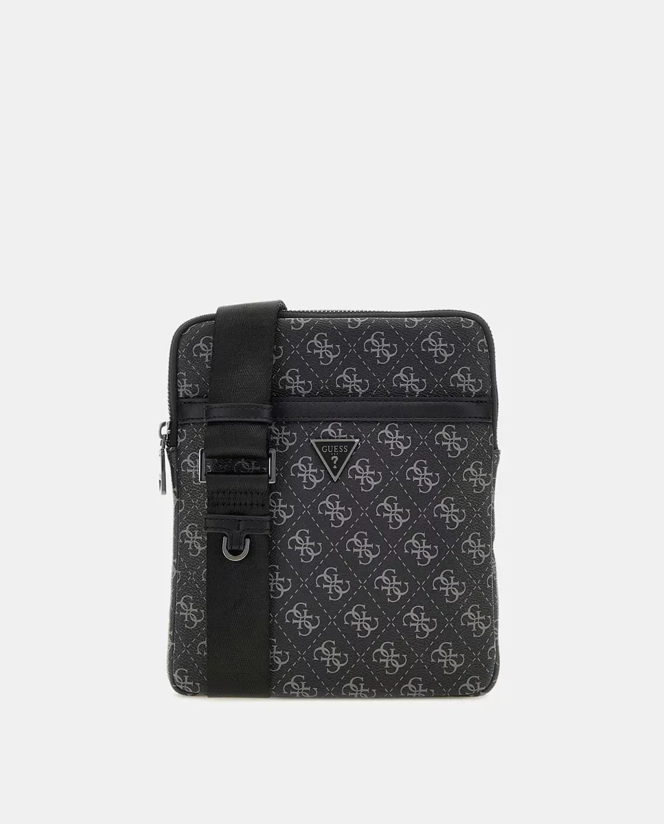 Плоская сумка через плечо с логотипом и застежкой-молнией Guess, темно-серый
Плоская сумка через плечо с логотипом и застежкой-молнией Guess, темно-серый