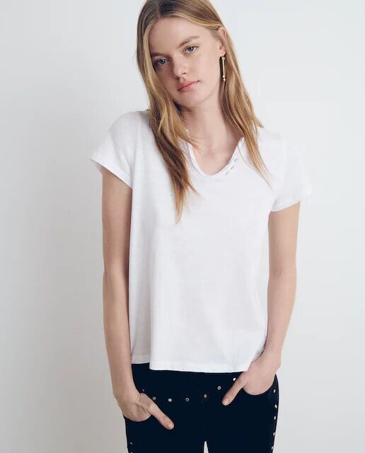 Женская хлопковая футболка с короткими рукавами Brownie, белый
Женская хлопковая футболка с короткими рукавами Brownie, белый