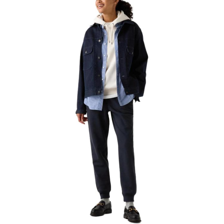 UNIQLO Женские повседневные брюки темно-синего цвета
UNIQLO Женские повседневные брюки темно-синего цвета