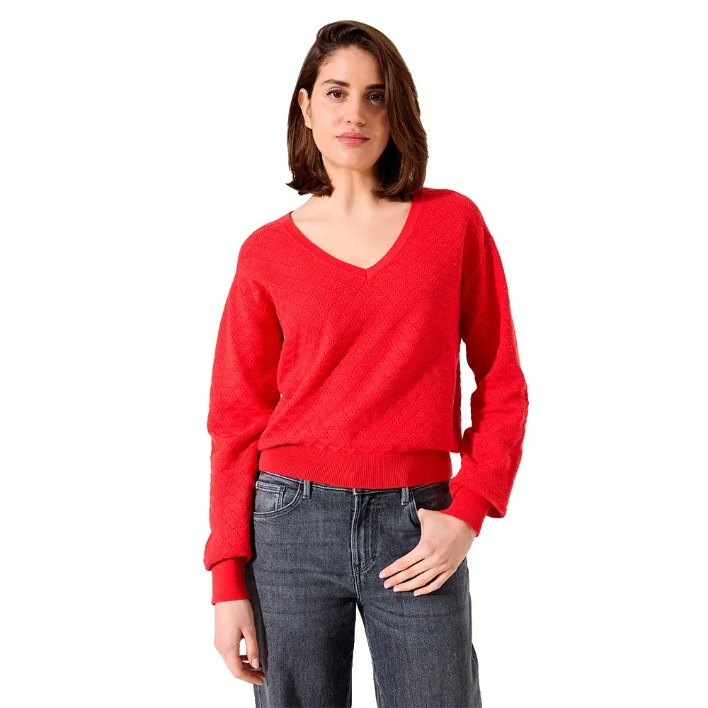 Свитер Garcia I50247 v neck, красный
Свитер Garcia I50247 v neck, красный