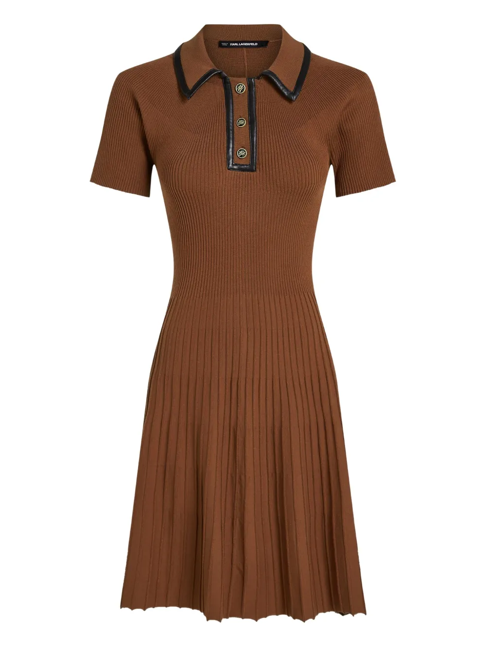 Платье на пуговицах Karl Lagerfeld, коричневый
Платье на пуговицах Karl Lagerfeld, коричневый