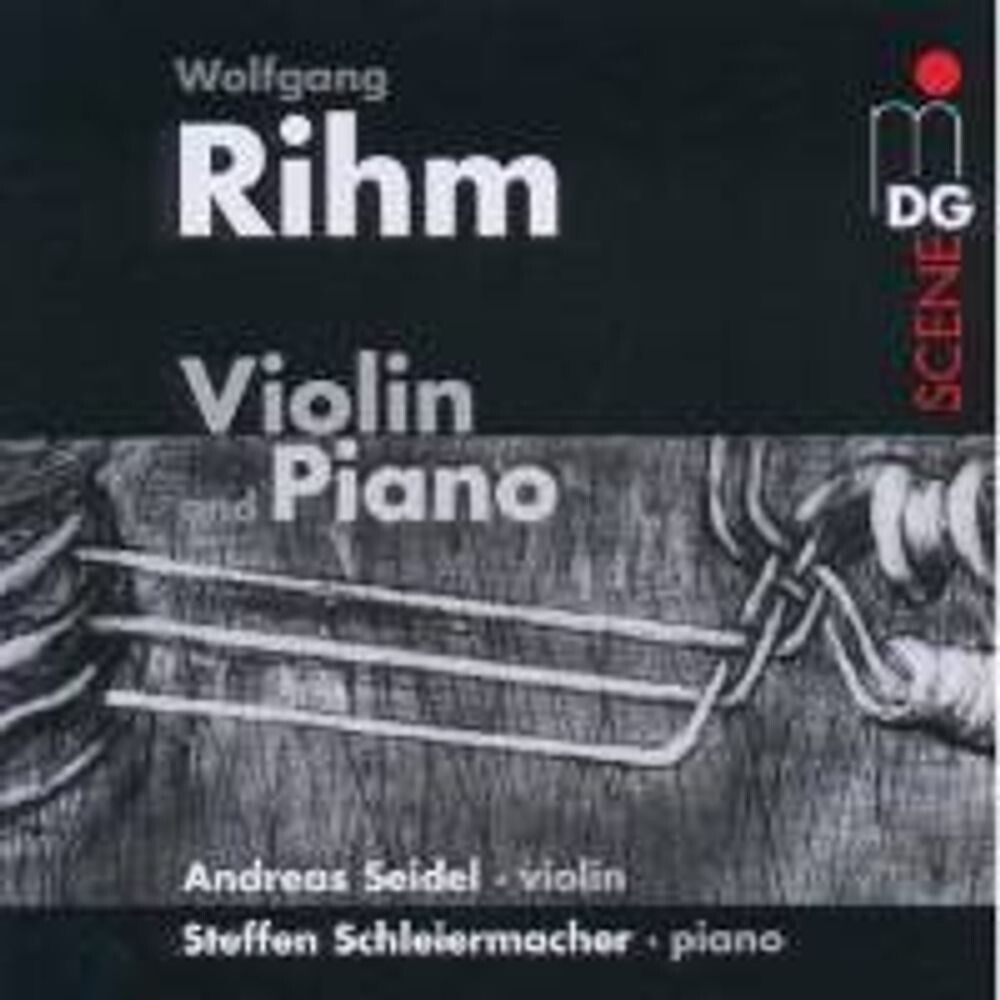 Диск CD Rihm: Music For Violin & Piano - Wolfgang Rihm, Andreas Seidel, Steffen Schleiermacher
Диск CD Rihm: Music For Violin & Piano - Wolfgang Rihm, Andreas Seidel, Steffen Schleiermacher