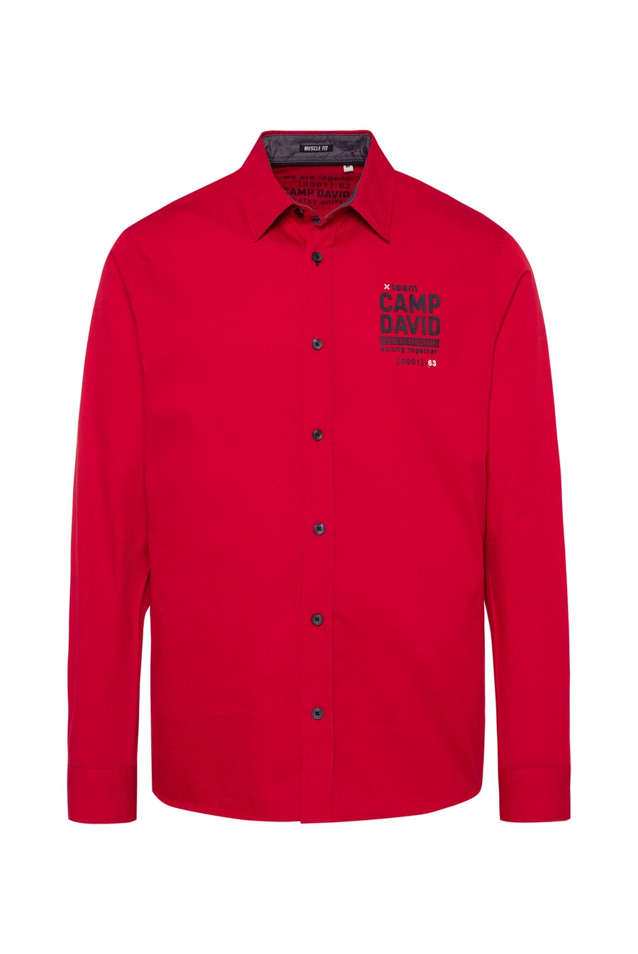 Рубашка Slim Fit на пуговицах CAMP DAVID, Red
Рубашка Slim Fit на пуговицах CAMP DAVID, Red
