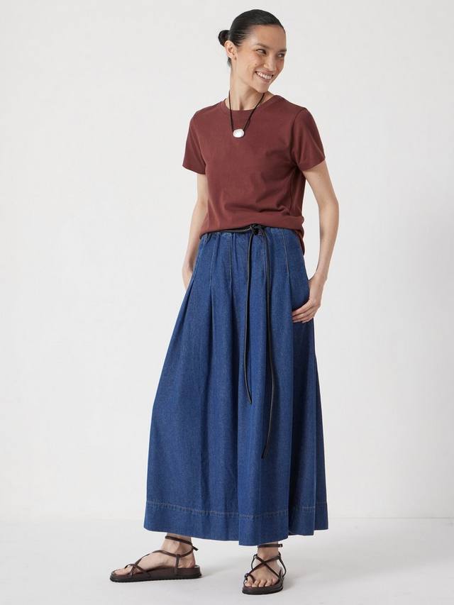 Плиссированная джинсовая юбка HUSH
Плиссированная джинсовая юбка HUSH