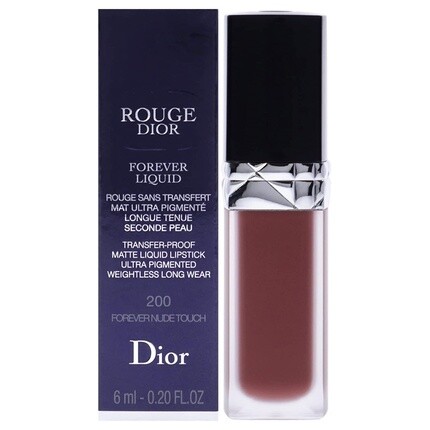 Жидкая губная помада Ladies Rouge Dior Forever Matte Liquid Lipstick 0,2 унции № 200 Forevernude Touch Makeup
Жидкая губная помада Ladies Rouge Dior Forever Matte Liquid Lipstick 0,2 унции № 200 Forevernude Touch Makeup