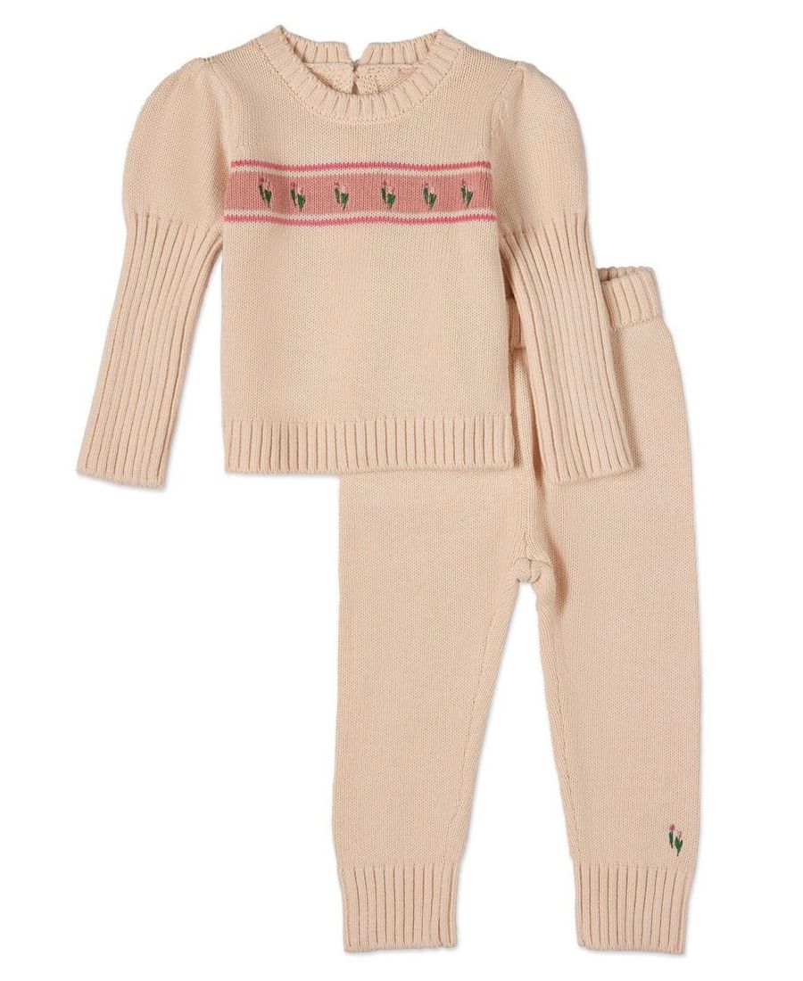 Комплект из двух предметов для девочек (младенцы и малышки) с вышитым рисунком На цыпочках среди тюльпанов: леггинсы MeMoi, Pink multi
Комплект из двух предметов для девочек (младенцы и малышки) с вышитым рисунком На цыпочках среди тюльпанов: леггинсы MeMoi, Pink multi