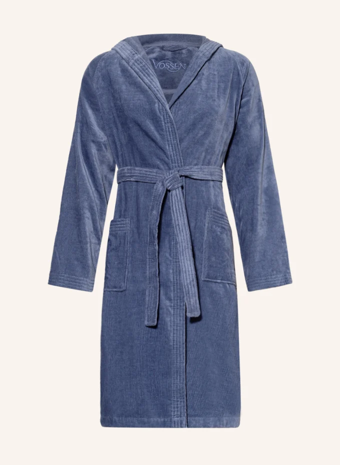 Халат texas с капюшоном Vossen, синий
Халат texas с капюшоном Vossen, синий