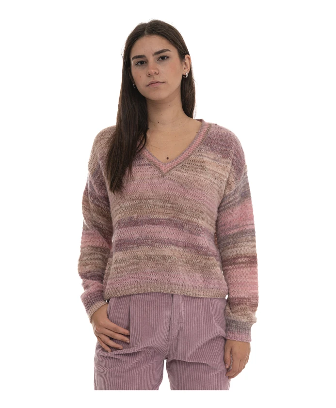 Пуловер с V-образным вырезом Roy Roger'S, розовый
Пуловер с V-образным вырезом Roy Roger'S, розовый