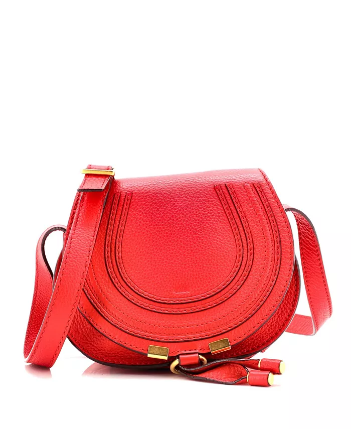 Маленькая кожаная сумка Marcie через плечо Pre-Owned Chloe, красный
Маленькая кожаная сумка Marcie через плечо Pre-Owned Chloe, красный