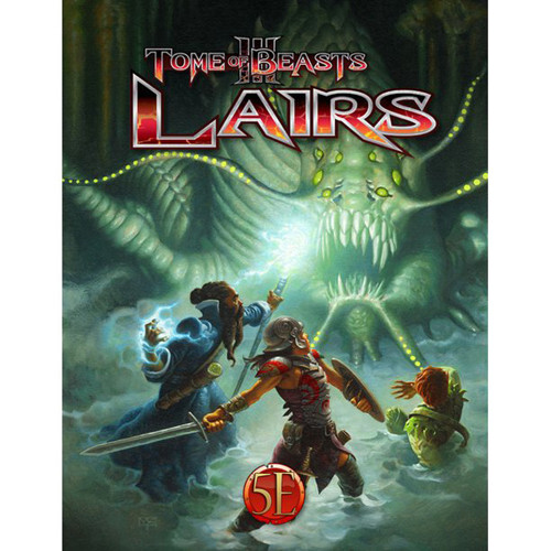 Ролевая игра Kobold Press Tome of Beasts III: Lairs (D&D 5E Compatible)
Ролевая игра Kobold Press Tome of Beasts III: Lairs (D&D 5E Compatible)