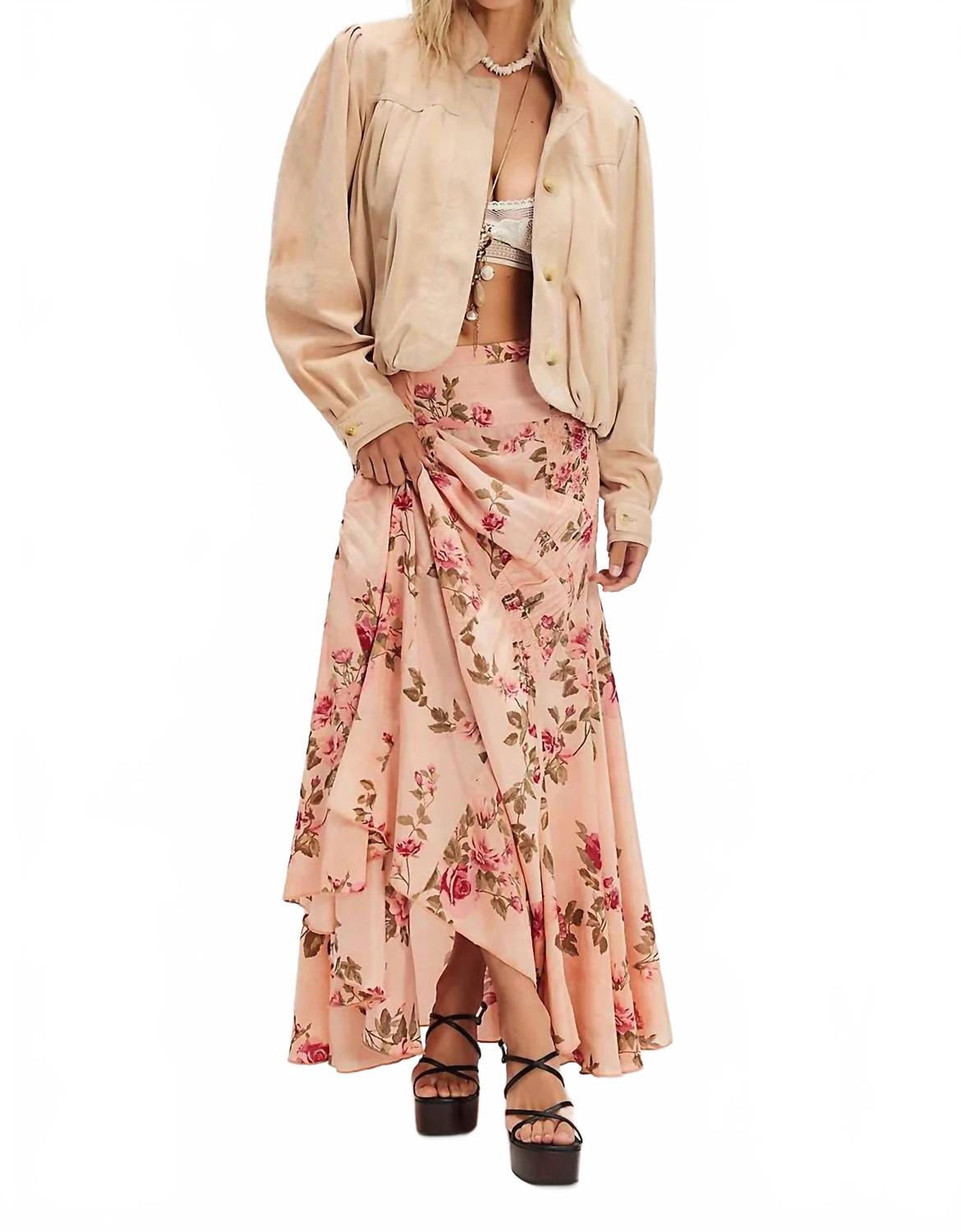 Юбка макси Rowan с цветочным принтом лилового цвета Free People, Floral Mauve
Юбка макси Rowan с цветочным принтом лилового цвета Free People, Floral Mauve