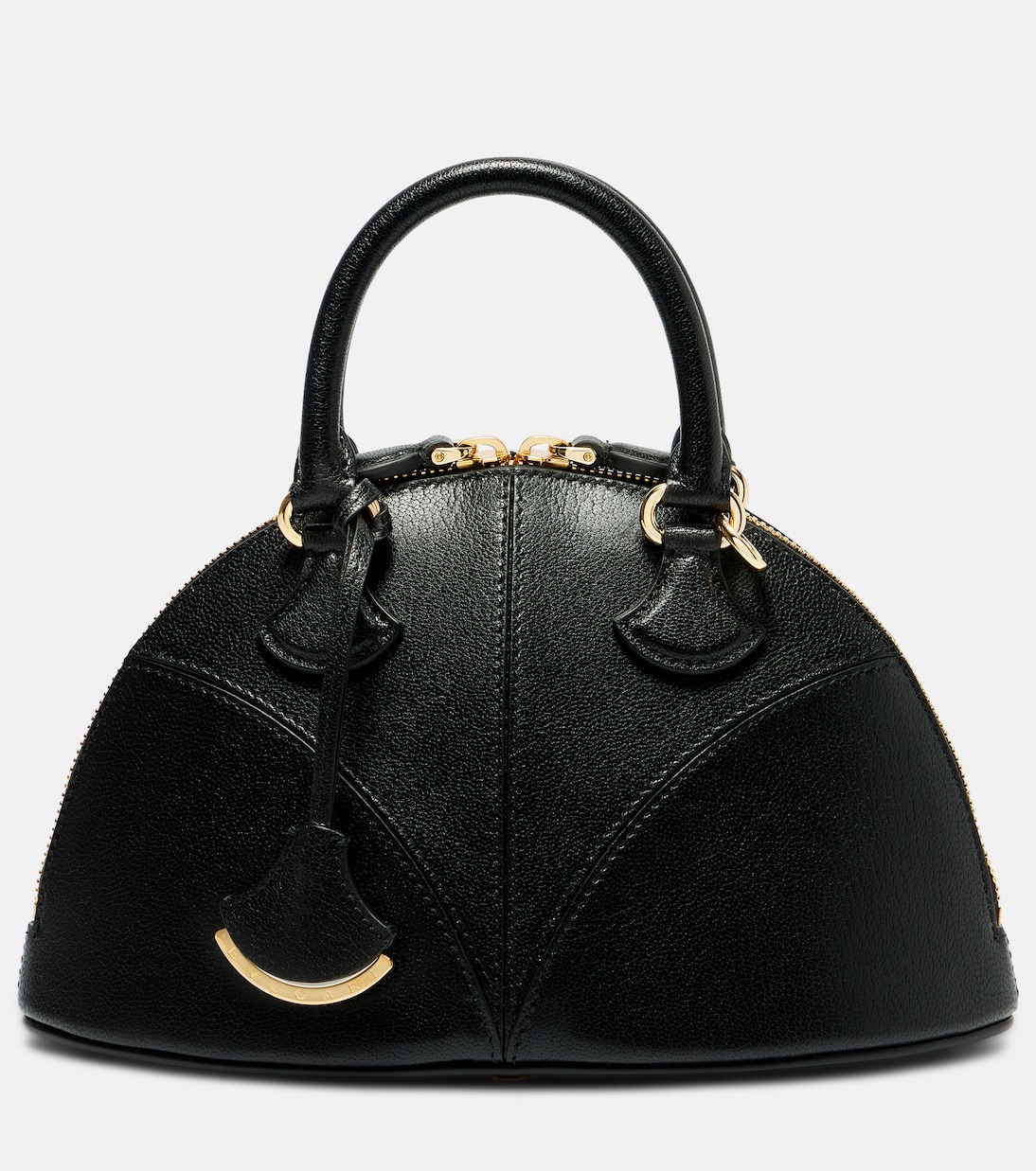 Маленькая кожаная сумка-тоут Marquise Bvlgari, черный
Маленькая кожаная сумка-тоут Marquise Bvlgari, черный