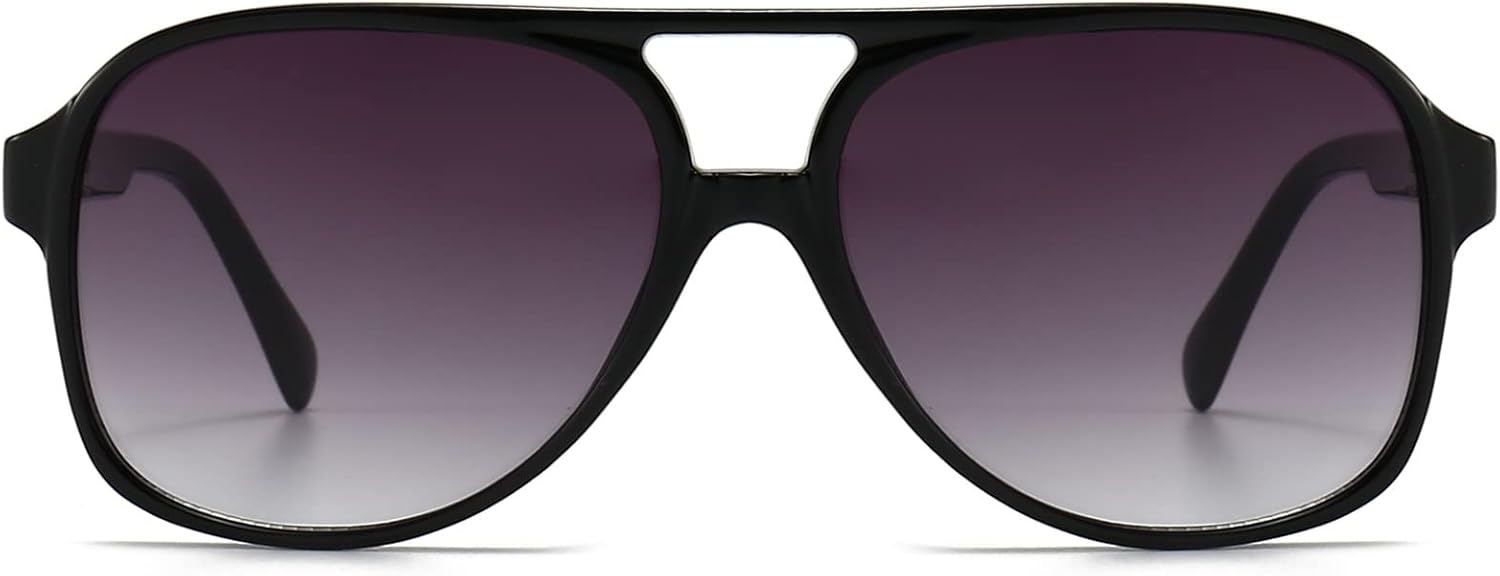 Винтажные ретро-солнцезащитные очки LASPOR для женщин и мужчин, крупная оправа, классический стиль 70-х, квадратные очки-авиаторы, защита от УФ-излучения UV400, Black/Grey
Винтажные ретро-солнцезащитные очки LASPOR для женщин и мужчин, крупная оправа, классический стиль 70-х, квадратные очки-авиаторы, защита от УФ-излучения UV400, Black/Grey