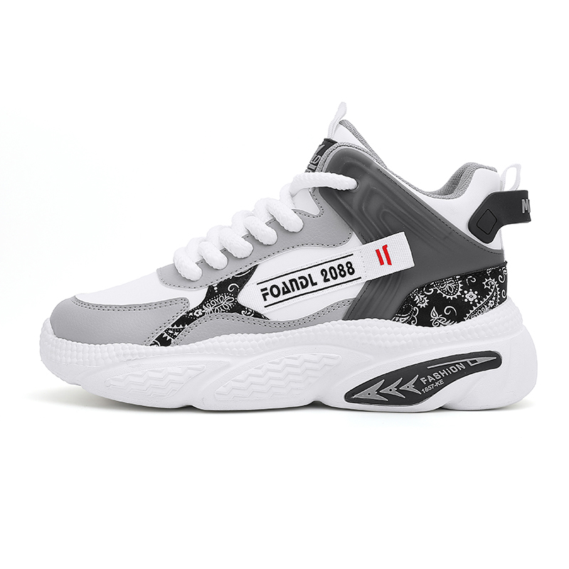 M.M Party Скользоустойчивые износостойкие кроссовки мид-топ массивные мужские бело-серые, цвет White Gray
M.M Party Скользоустойчивые износостойкие кроссовки мид-топ массивные мужские бело-серые, цвет White Gray