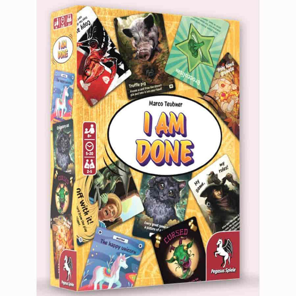Настольная игра Pegasus Spiele I AM DONE
Настольная игра Pegasus Spiele I AM DONE
