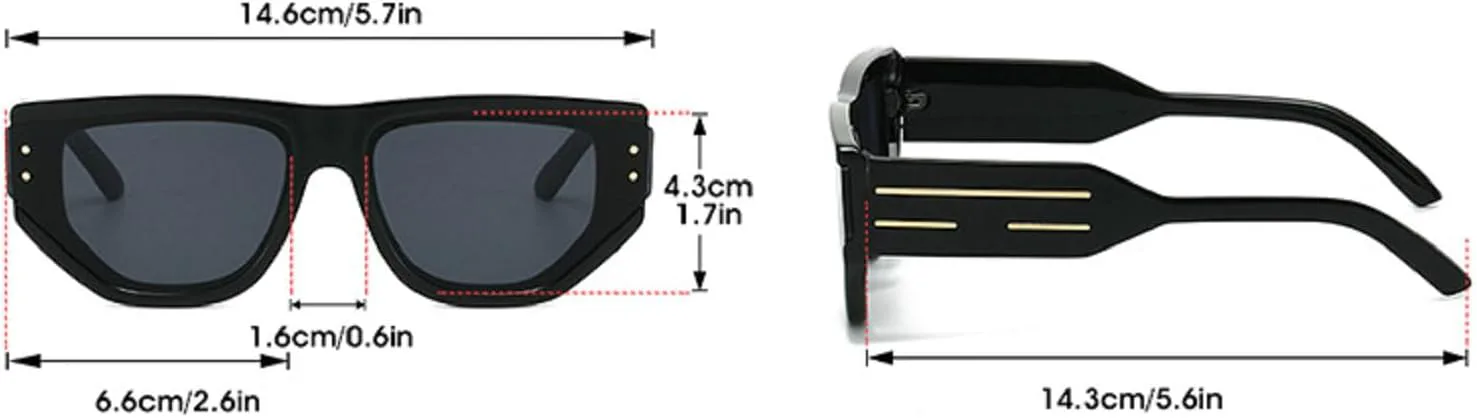 Модные солнцезащитные очки-пилот для женщин и мужчин, винтажные солнцезащитные очки «кошачий глаз», солнцезащитные очки-щитки для мужчин в стиле панк mincl, Blue
Модные солнцезащитные очки-пилот для женщин и мужчин, винтажные солнцезащитные очки «кошачий глаз», солнцезащитные очки-щитки для мужчин в стиле панк mincl, Blue