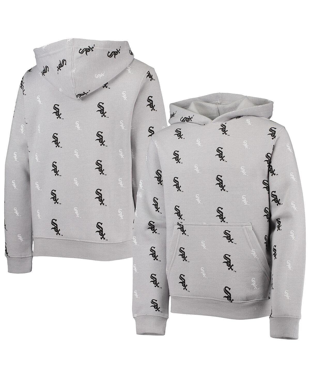 Серый пуловер с принтом Big Boys Chicago White Sox, толстовка с капюшоном Stitches
Серый пуловер с принтом Big Boys Chicago White Sox, толстовка с капюшоном Stitches