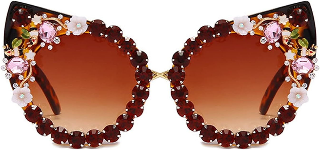 Солнцезащитные очки «кошачий глаз» с бриллиантами, женские, с цветочным узором, стразами, в крупной оправе, разноцветные, с кристаллами, в винтажном стиле COTIA, Leopard
Солнцезащитные очки «кошачий глаз» с бриллиантами, женские, с цветочным узором, стразами, в крупной оправе, разноцветные, с кристаллами, в винтажном стиле COTIA, Leopard