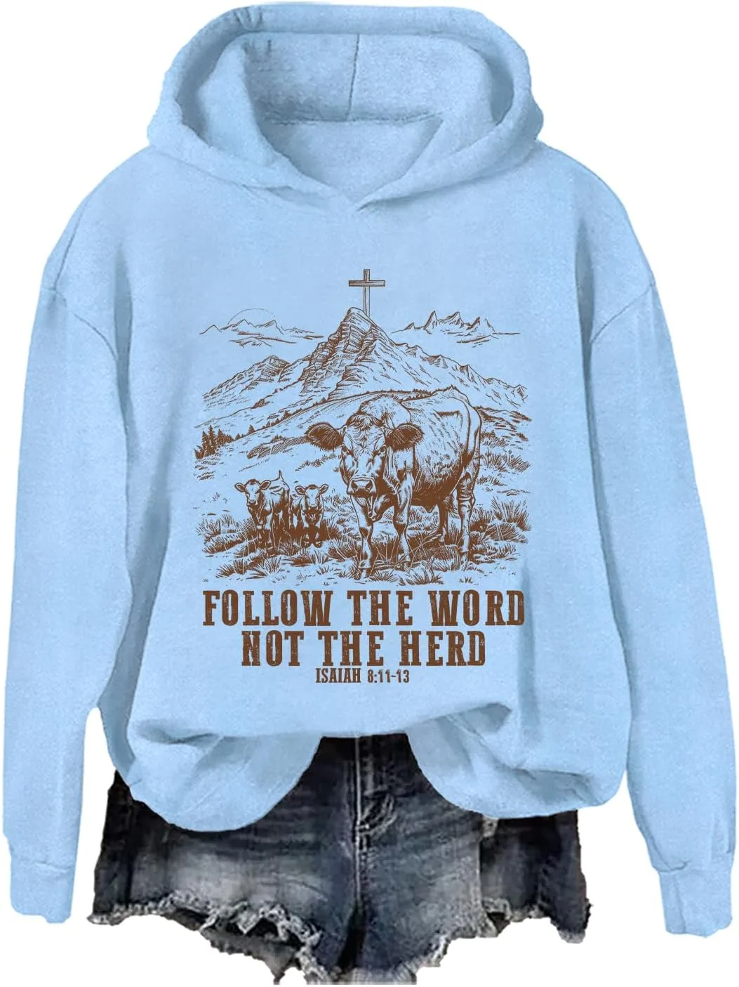 Свитшот Follow The Word Not The Herd
Свитшот Follow The Word Not The Herd