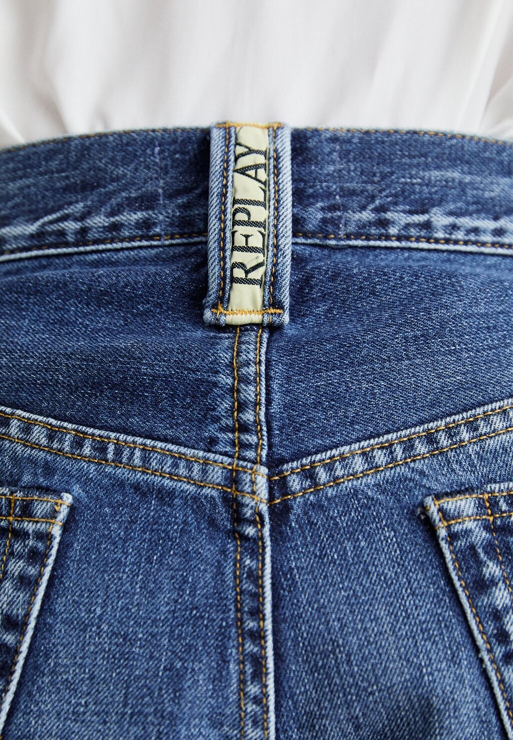 Джинсы свободного кроя W9Z1 PANTS Replay, синий деним 
Джинсы свободного кроя W9Z1 PANTS Replay, синий деним