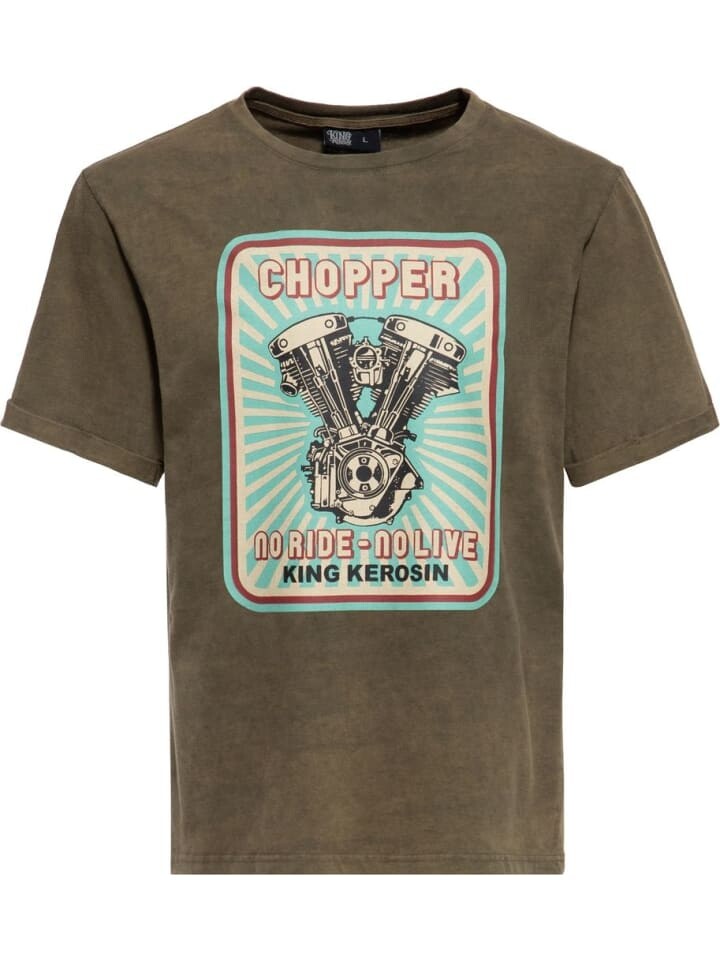 Футболка King Kerosin, зеленый
Футболка King Kerosin, зеленый