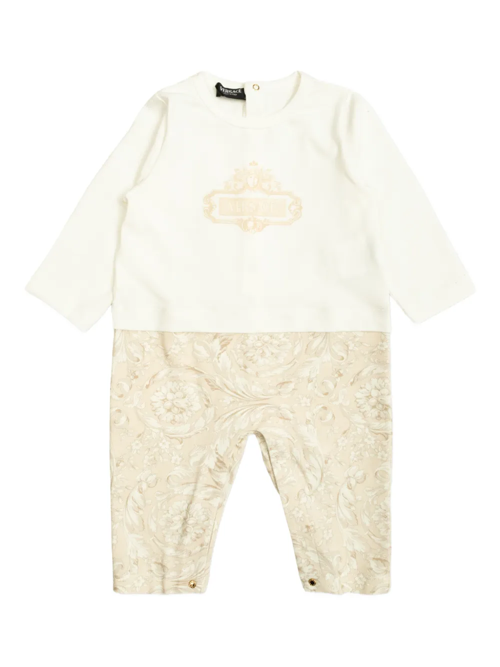 Боди с логотипом Versace Kids, белый
Боди с логотипом Versace Kids, белый