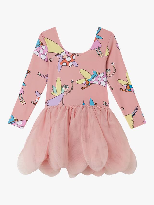 Детское платье из хлопкового джерси Fairyland с тюлем Stella McCartney Kids, Pink
Детское платье из хлопкового джерси Fairyland с тюлем Stella McCartney Kids, Pink