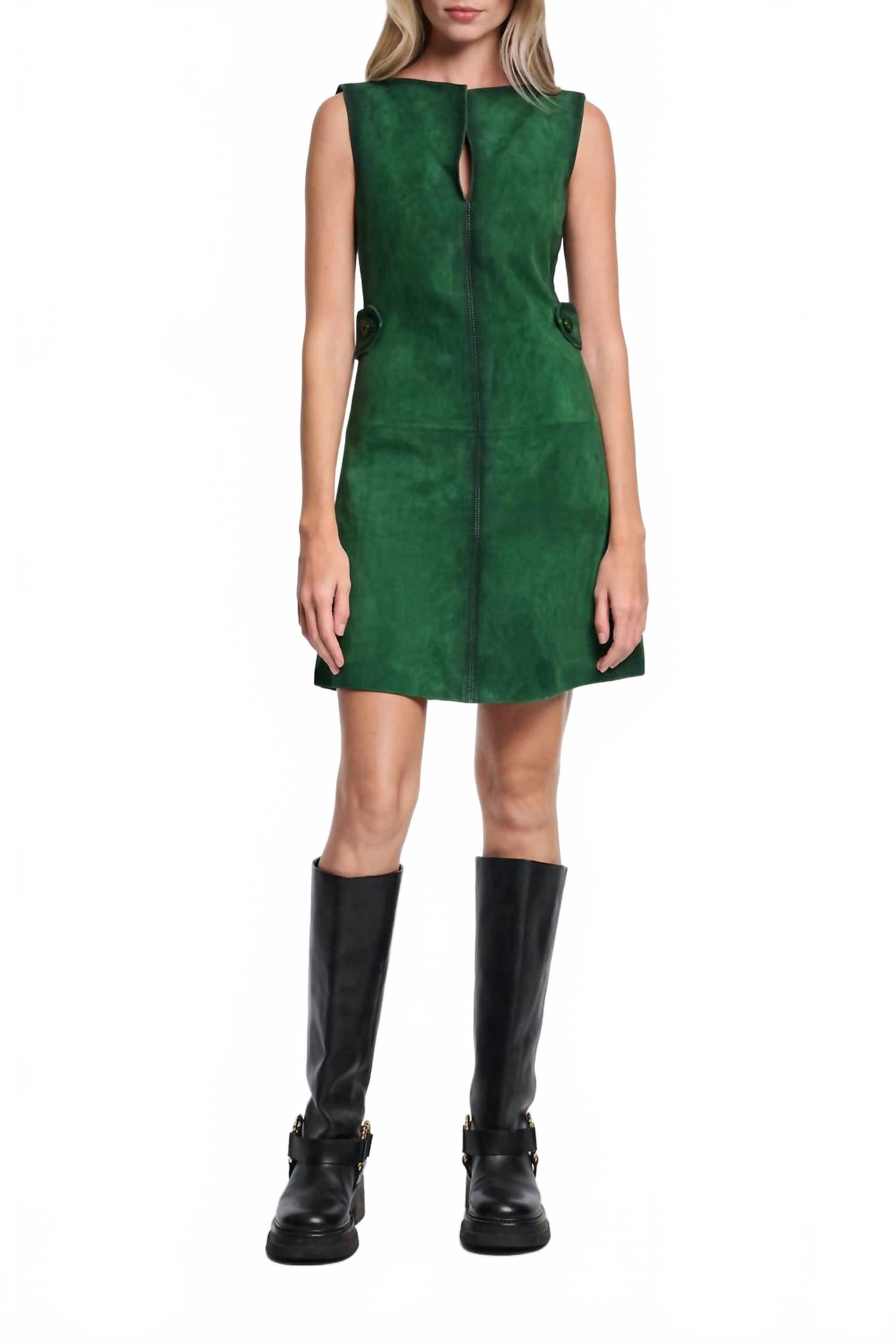 Мягкое мини-платье в изумрудном цвете DOROTHEE SCHUMACHER, зеленый
Мягкое мини-платье в изумрудном цвете DOROTHEE SCHUMACHER, зеленый