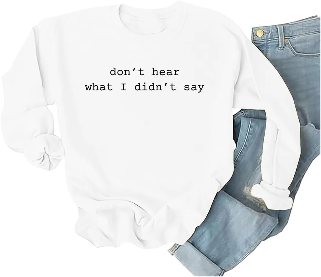 Свитшот Don't Hear What I Didn't Say для поддержки аутизма
Свитшот Don't Hear What I Didn't Say для поддержки аутизма